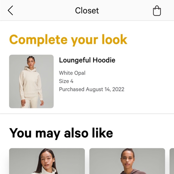 Lululemon loungeful hoodie - Picture 5 of 5